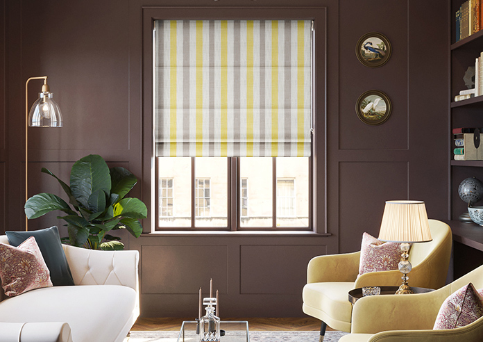 Abilene Stripe, Bighorn - Roman Blind - Image 3